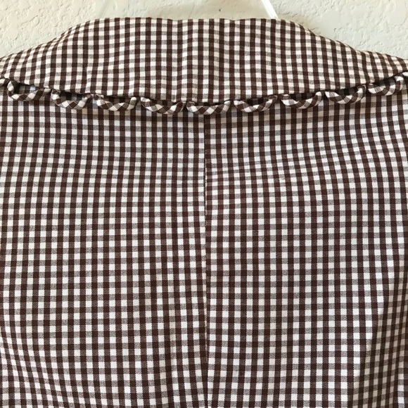 Tribella Petite Checkered Blazer Jacket Size 2P - Picture 5 of 15